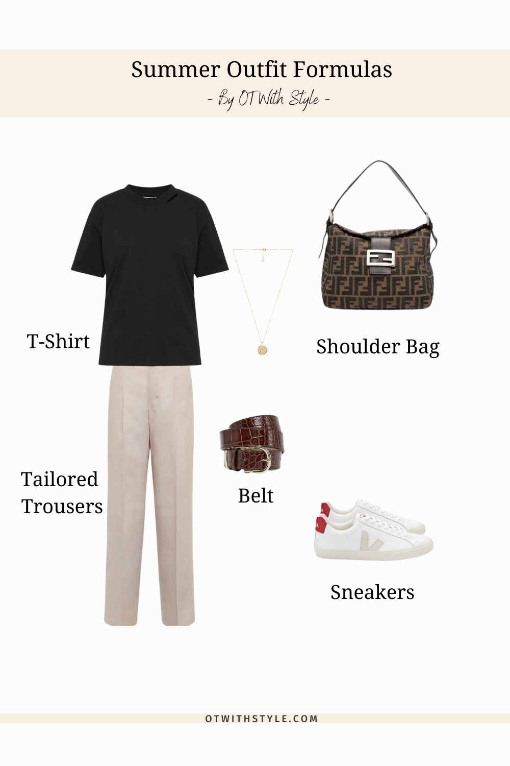 summer capsule outfit formula