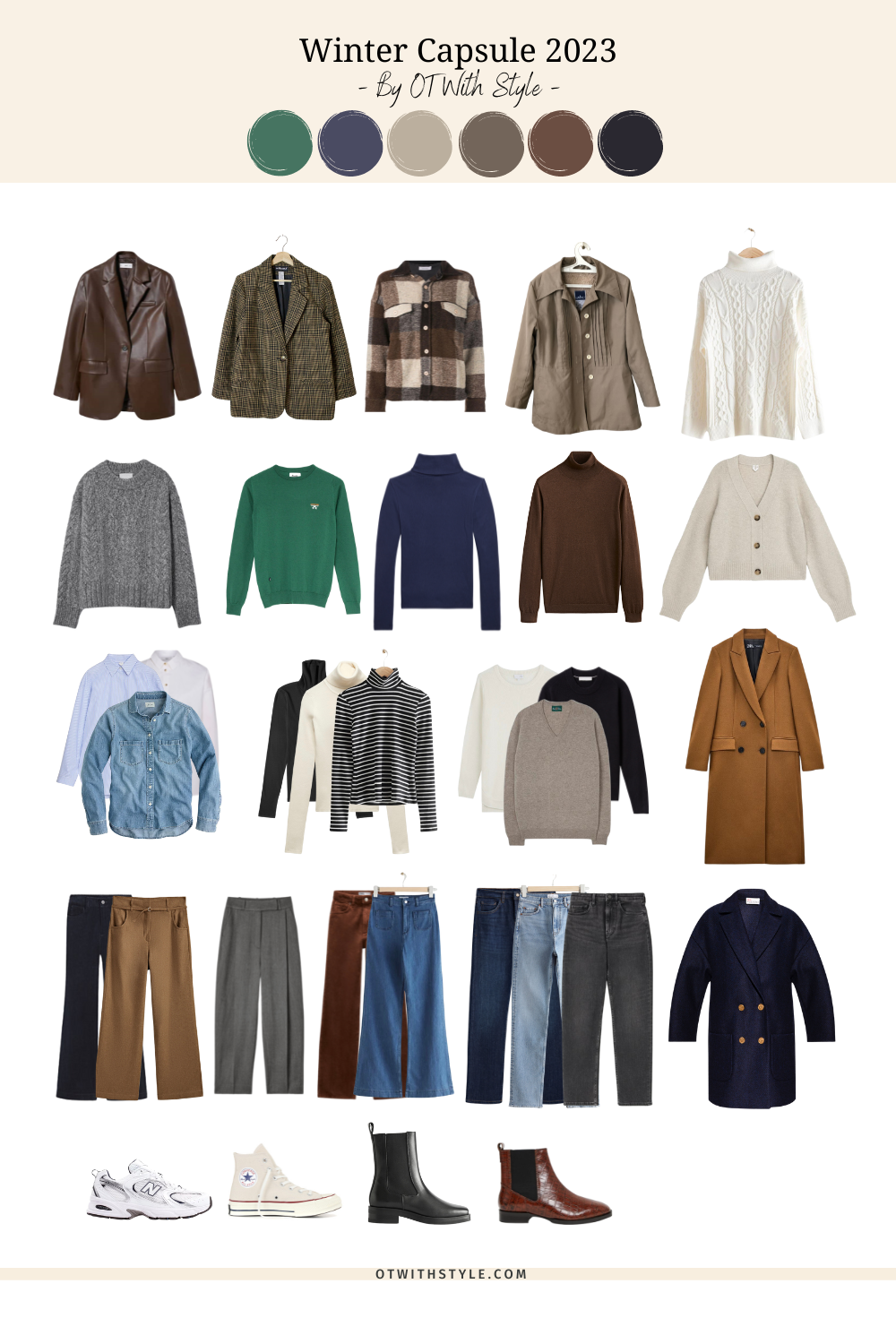 winter capsule wardrobe