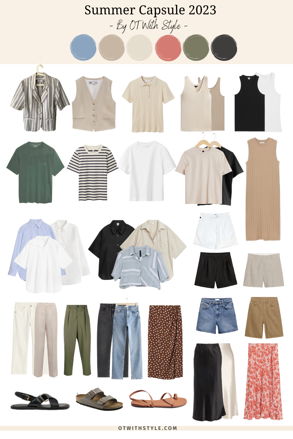 summer capsule wardrobe 2023