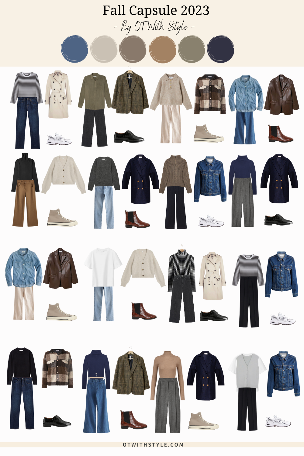 Fall capsule outfit inspiration