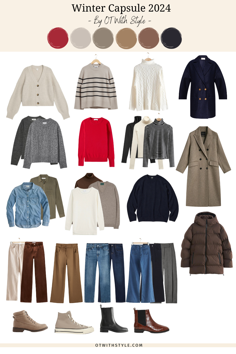 winter 2024 capsule wardrobe