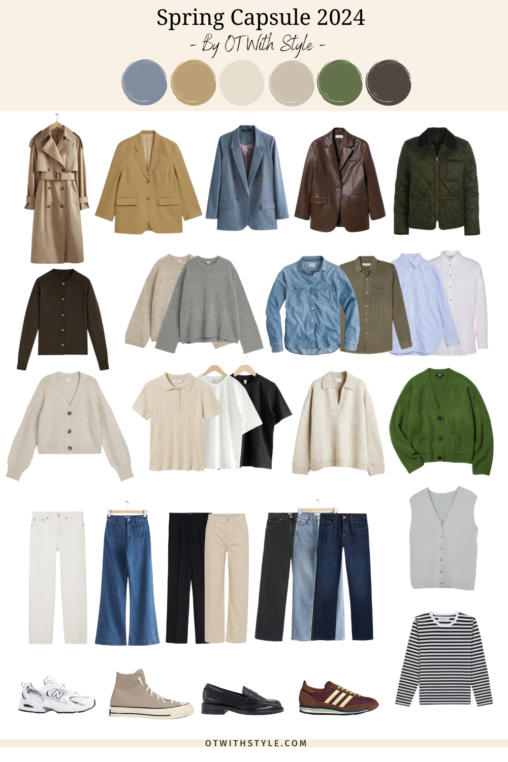 Spring Capsule Wardrobe 2024